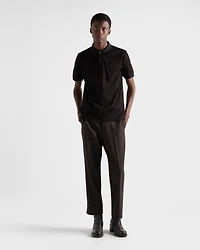 Piqué polo shirt
