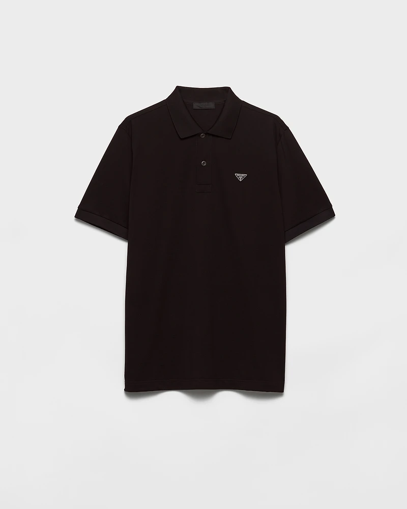 Piqué polo shirt