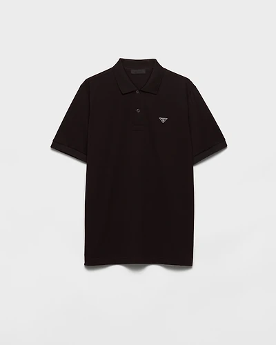Piqué polo shirt