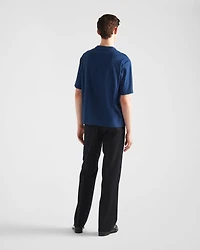 Technical cotton T-shirt