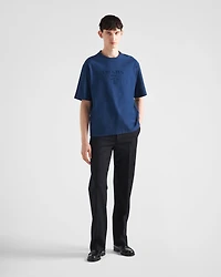 Technical cotton T-shirt