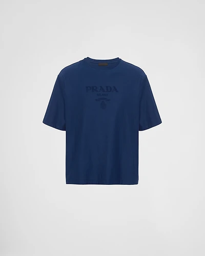Technical cotton T-shirt