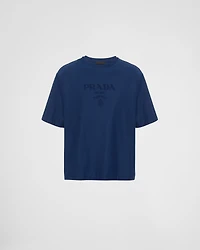 Technical cotton T-shirt