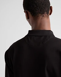 Piqué polo shirt with Re-Nylon details
