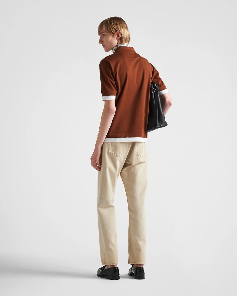 Cotton polo shirt