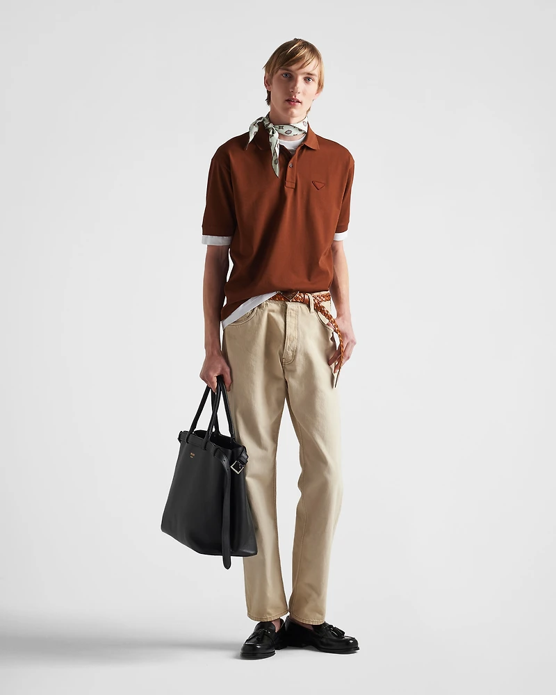 Cotton polo shirt