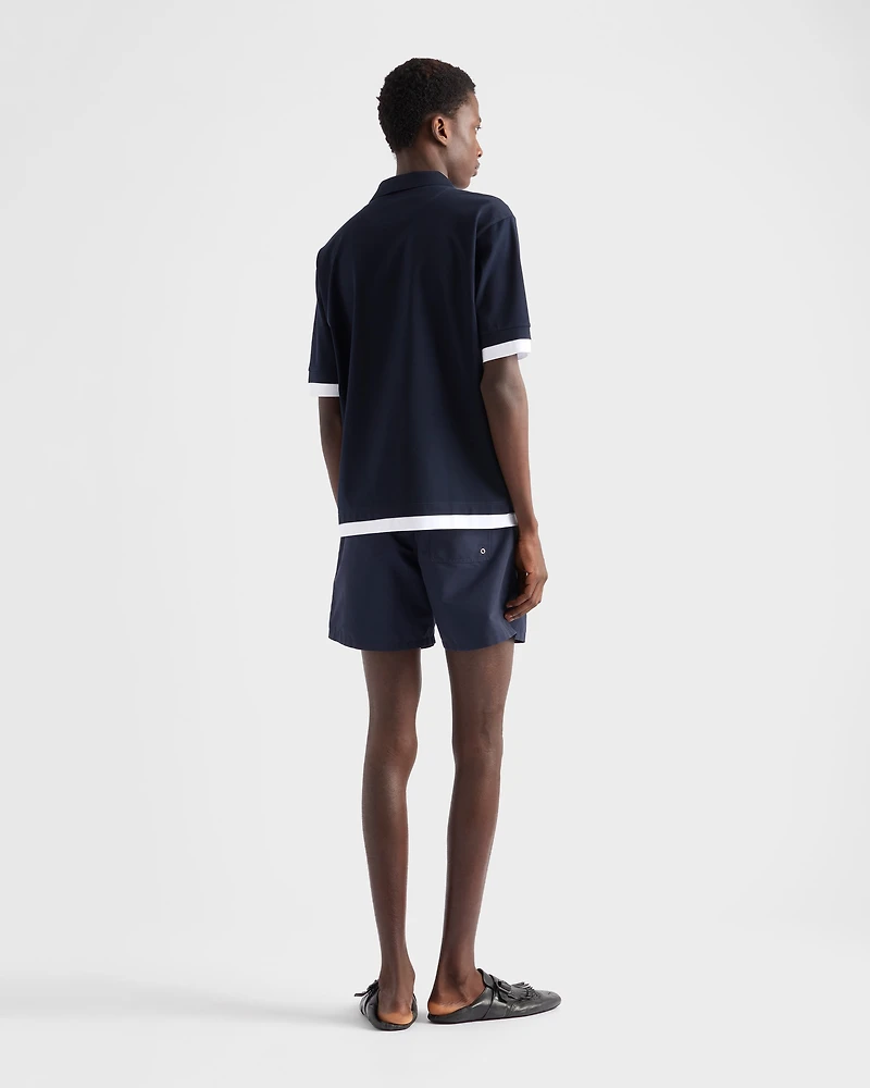 Cotton polo shirt