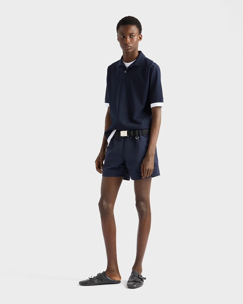 Cotton polo shirt