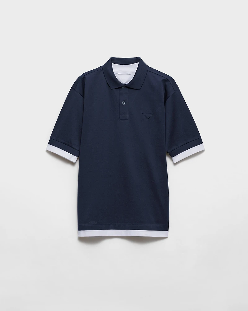 Cotton polo shirt
