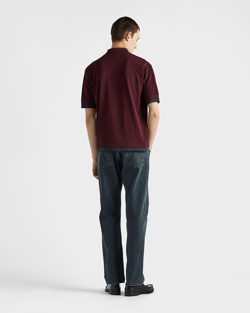 Cotton polo shirt