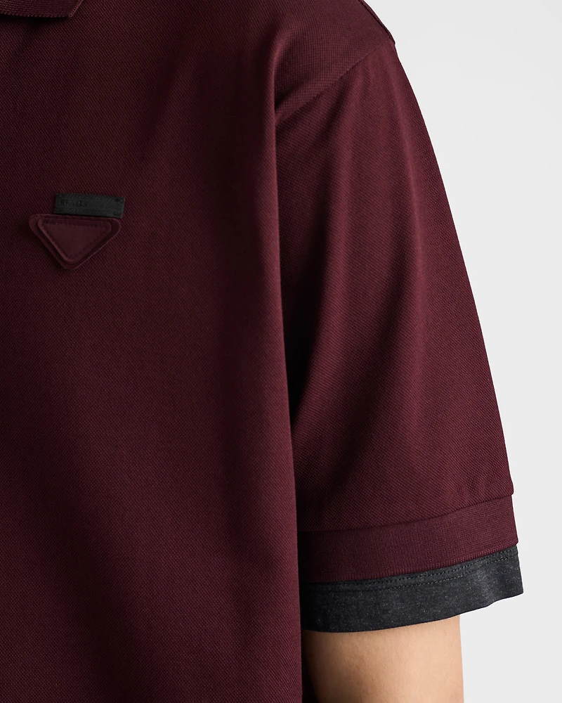 Cotton polo shirt
