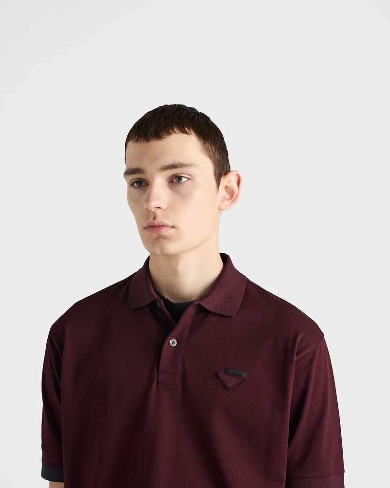 Cotton polo shirt
