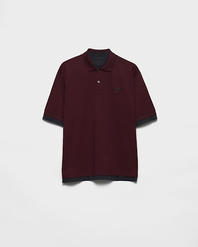 Cotton polo shirt