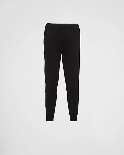Sweatpants with Re-Nylon details