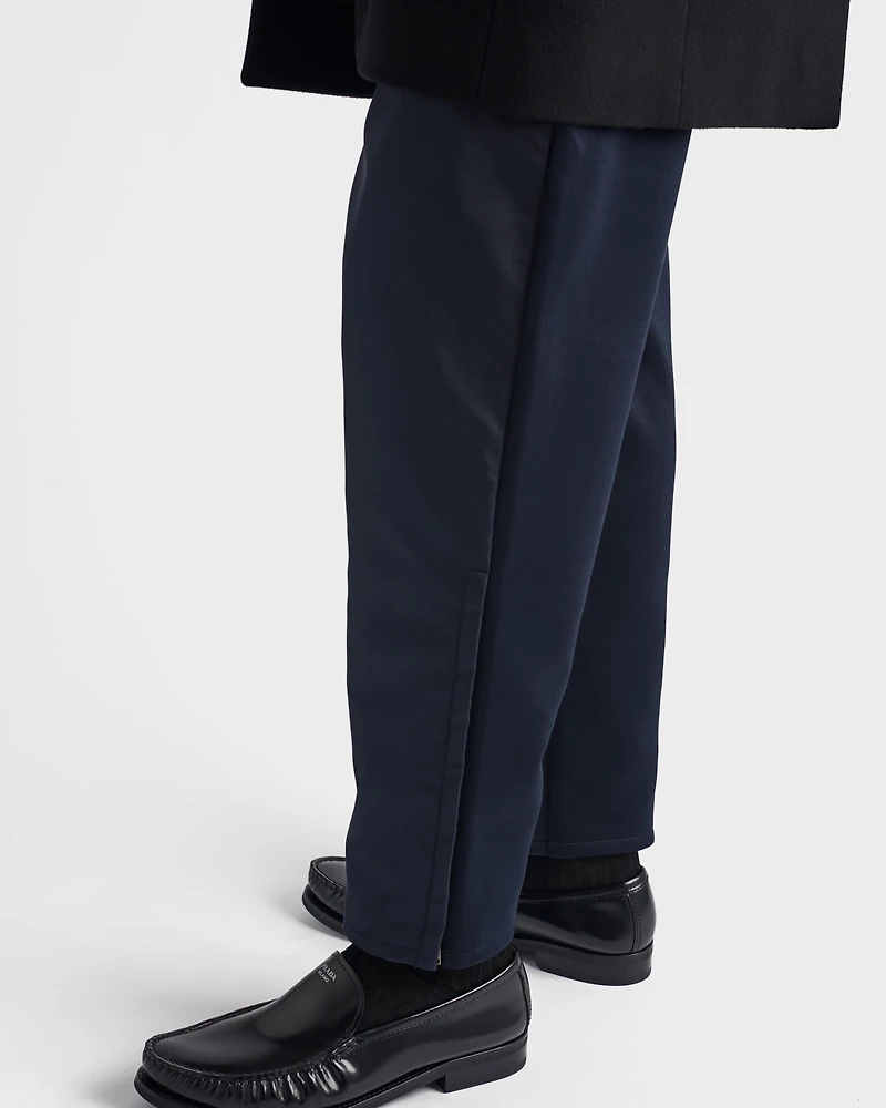 Technical cotton and Re-Nylon pants