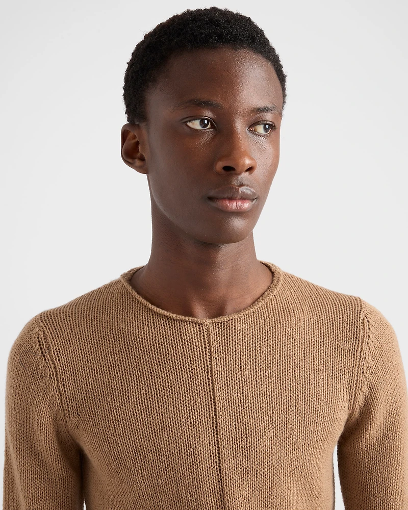 Cashmere crew-neck sweater