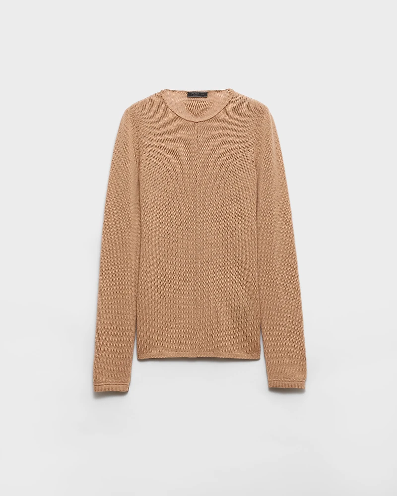 Cashmere crew-neck sweater