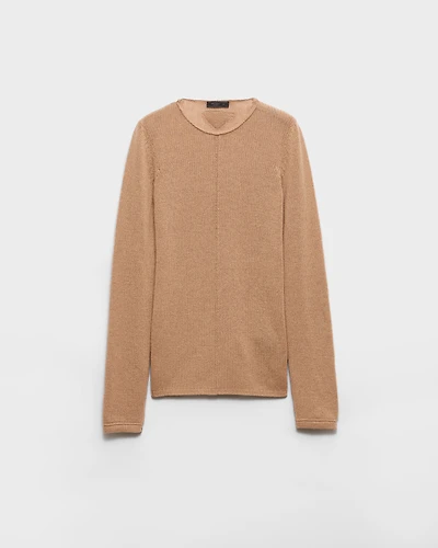 Cashmere crew-neck sweater