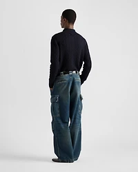 Cashmere polo shirt