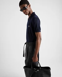 Cashmere polo shirt