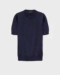 Cotton crew-neck sweater