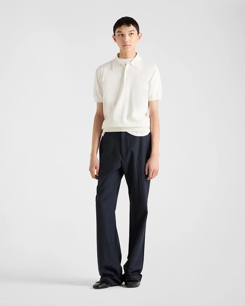 Cotton polo shirt