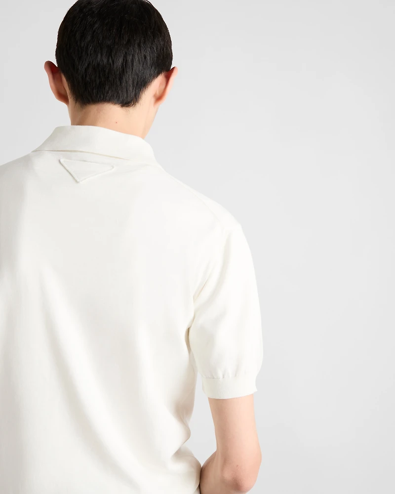 Cotton polo shirt