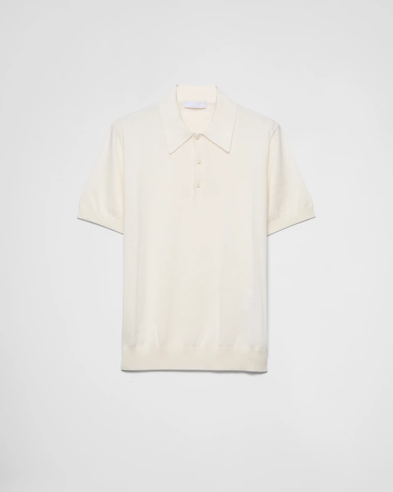 Cotton polo shirt