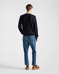 Cashmere crew-neck sweater