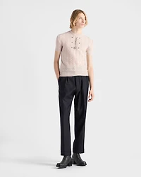 Wool crew-neck sweater