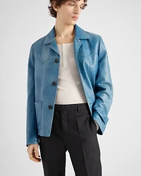 Long-sleeved cashmere and silk sweater