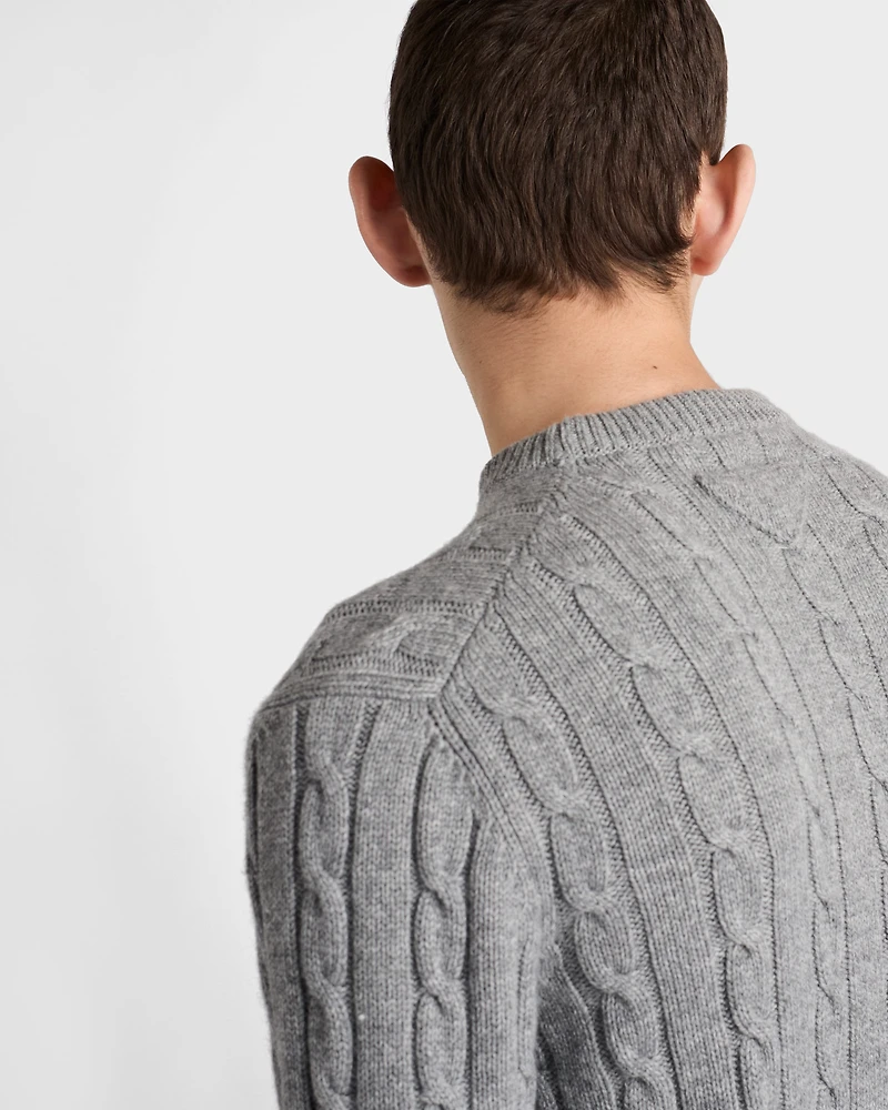 Cashmere crew-neck sweater
