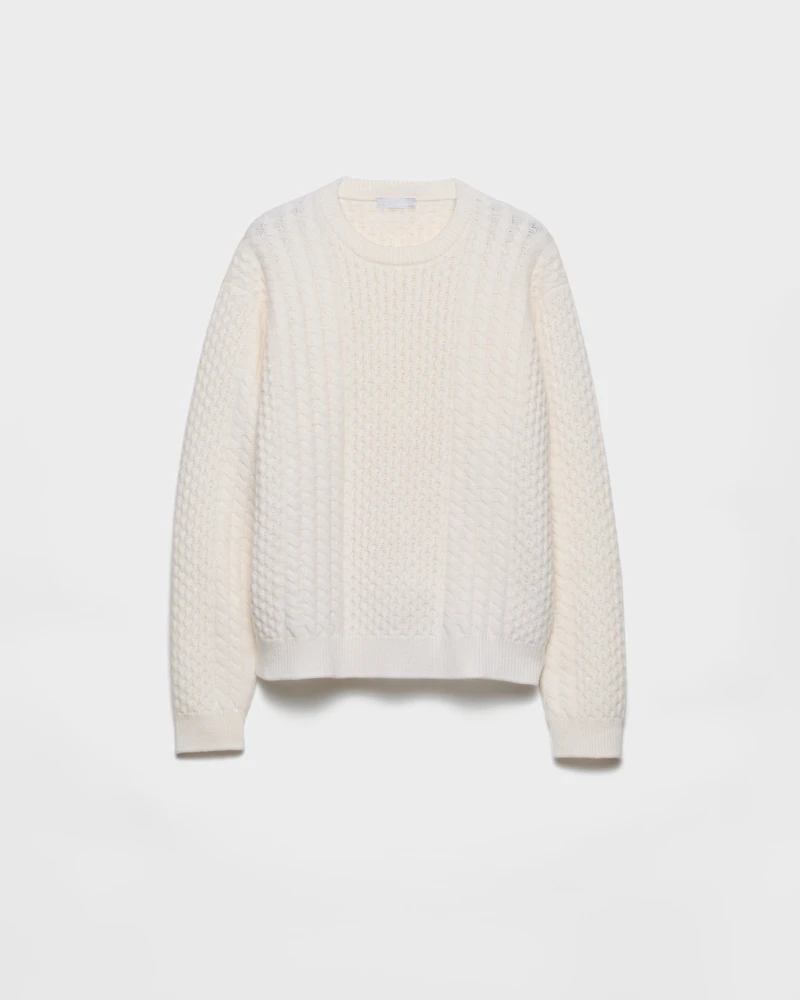 Wool crew-neck sweater