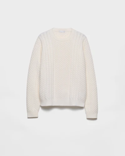Wool crew-neck sweater