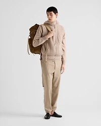 Cashmere hoodie vest