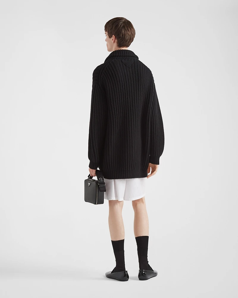 Oversized cashmere cardigan