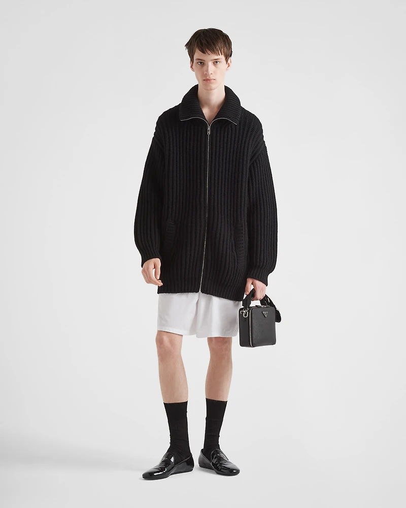 Oversized cashmere cardigan