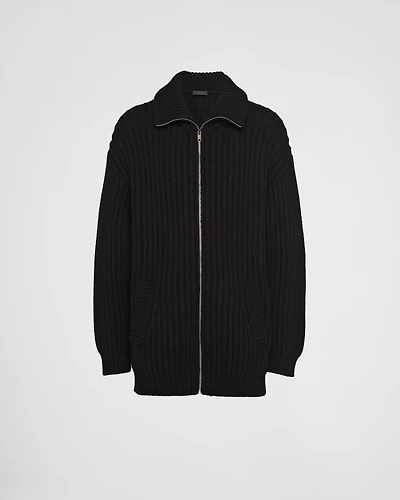 Oversized cashmere cardigan