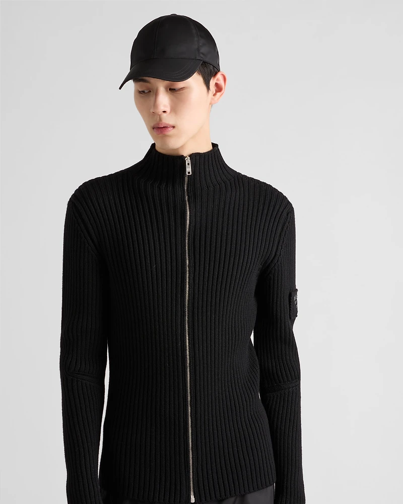 Wool cardigan