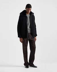 Wool and cashmere cardigan