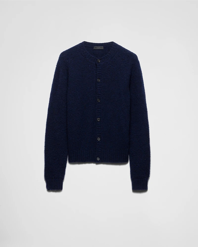 Shetland wool cardigan
