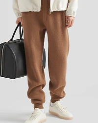 Cashmere joggers