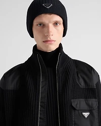 Wool mock turtleneck sweater