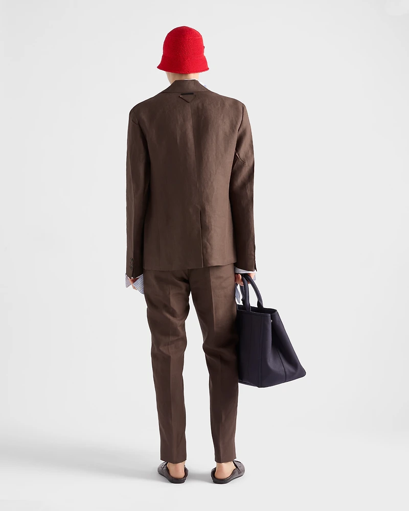 Tailored linen pants