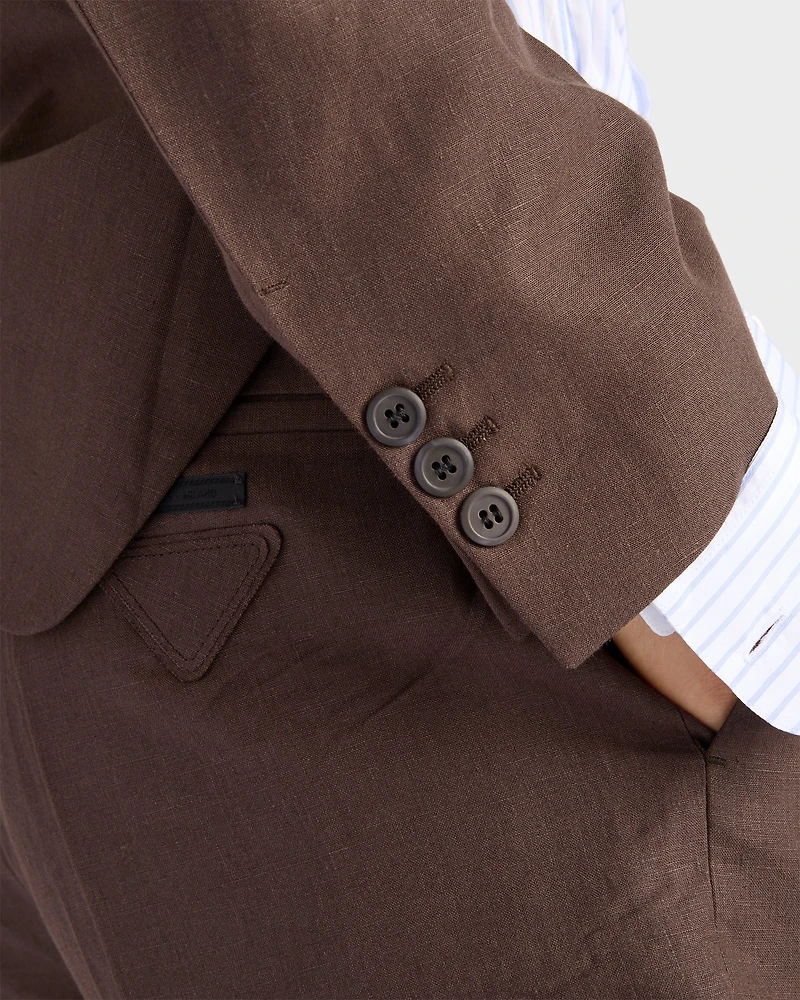 Tailored linen pants