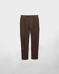 Tailored linen pants