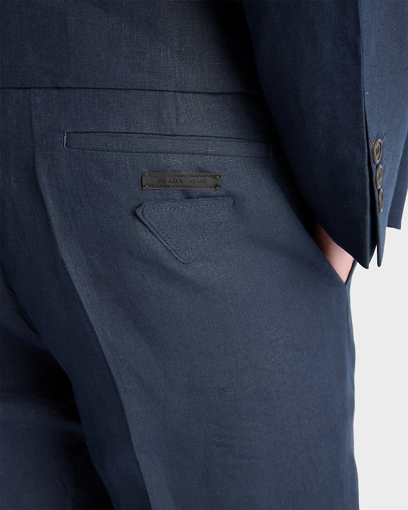 Tailored linen pants