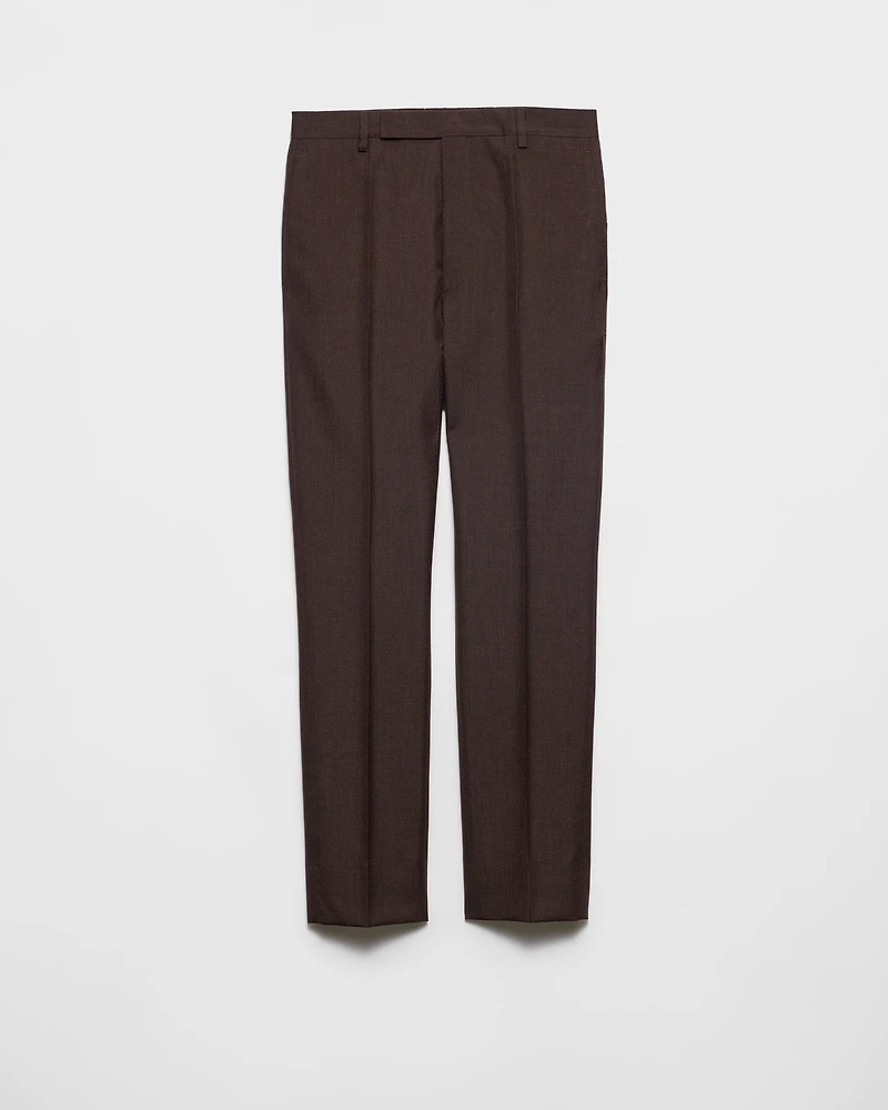 Mohair and silk pants