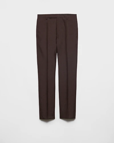 Mohair and silk pants