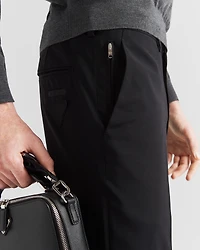 Light stretch wool pants